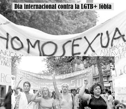 Dia internacional contra la LGTBfòbia